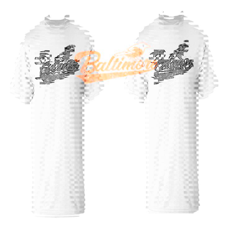 Baltimore Oriole T-Shirt, Vintage Retro Style T-Shirt Baltimore Oriole T-Shirt, Vintage Retro Style T-Shirt
