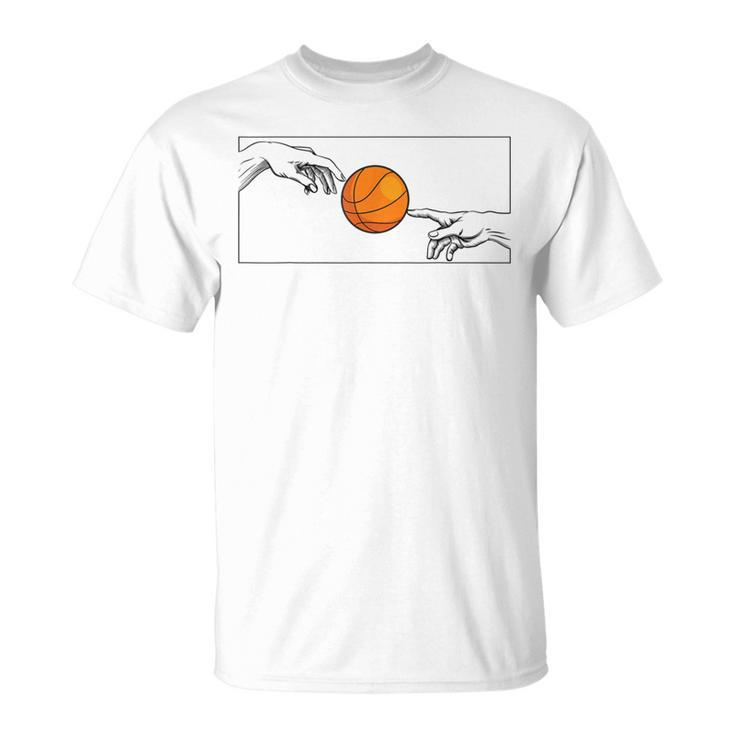 Basketball Player Hands For Basketball Players To Basketball T-Shirt
