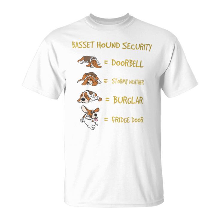 Basset Hound Security Costume For Clothing T Shirt Monsterry CA