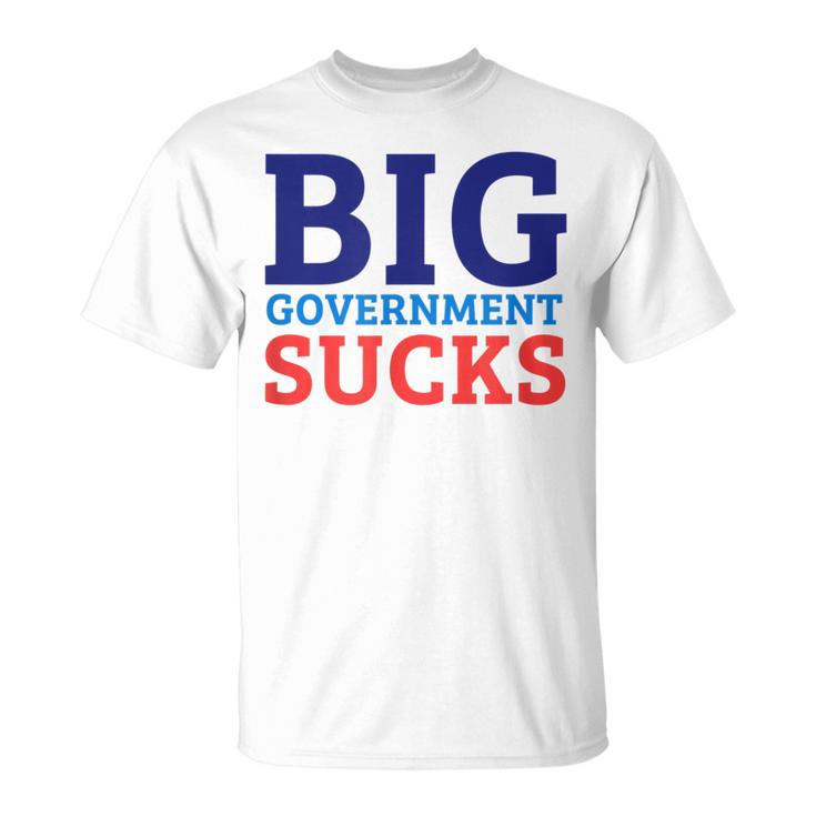 Big Government Sucks T T-Shirt