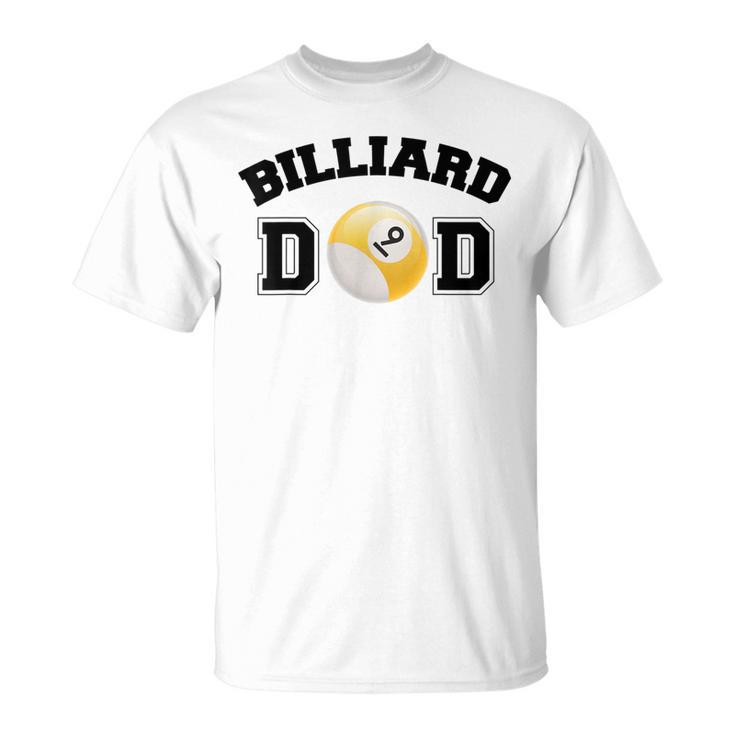 Billard Dad Süßes Tischspiel Papa Lustiges Poolater Geschenk T-Shirt