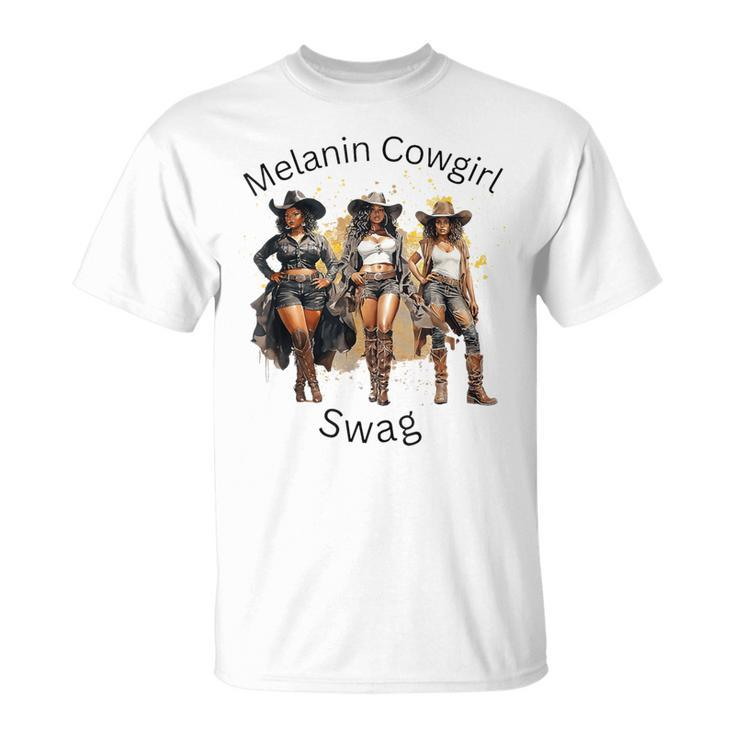 Black Cowgirls African American Texas Girls Women T-Shirt