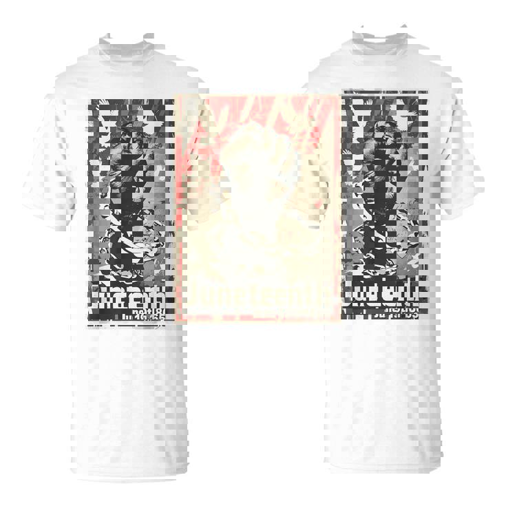Black Freedom Junenth June 19Th 1865 Black Pride T-Shirt