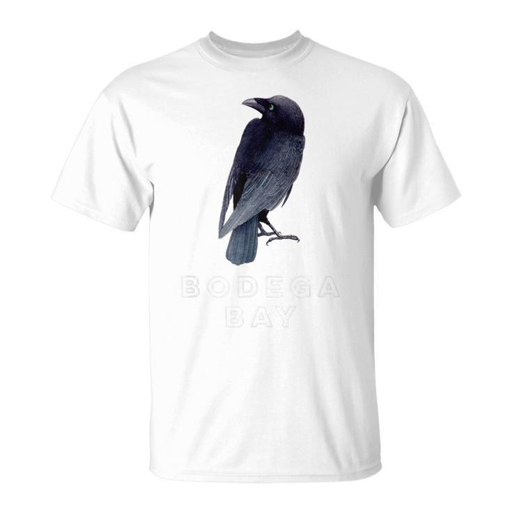 Bodega Bay Northern California Coast Crow Raven Lovers T-Shirt