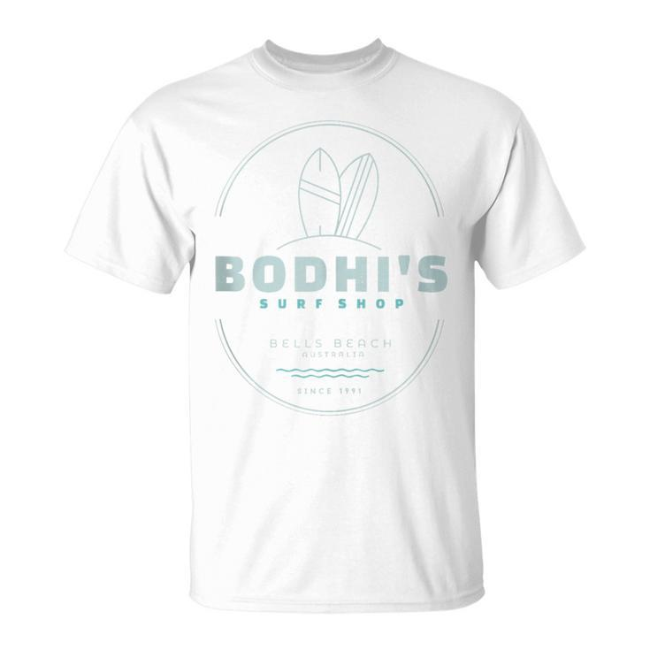 Bodhi's Surf Shop Bells Beach Australia Est 1991 T-Shirt