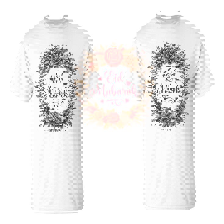 Cadeaux Islamiques Assortis Famille Eid Mubarak Pour T-Shirt
