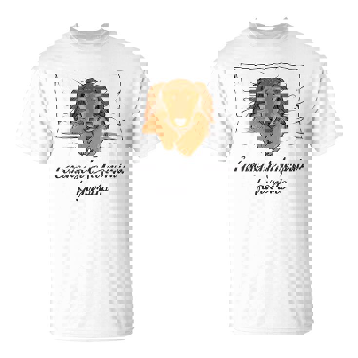 Camisa De Dormir Perro Pijama Perro Salchicha Camiseta unisex