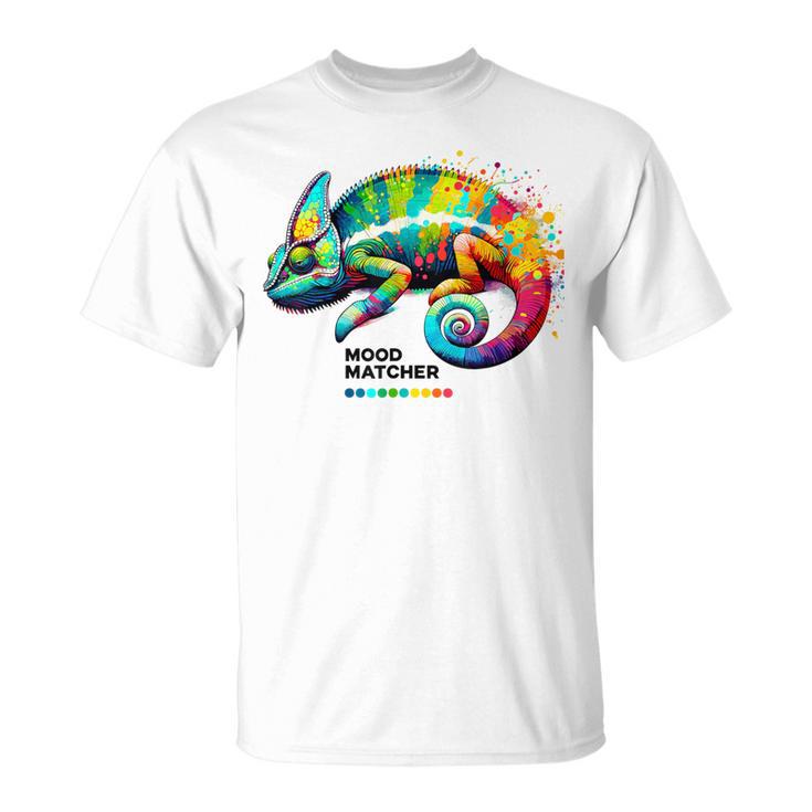 Chameleon Mood Matcher Color Changing Reptile Camouflage T-Shirt