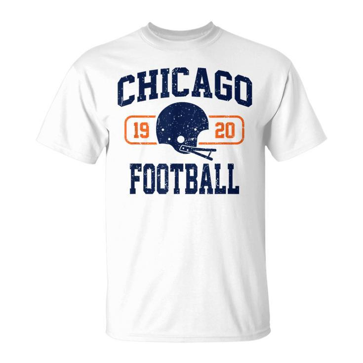Chicago Football Athletic Vintage Sports Team Fan T-Shirt