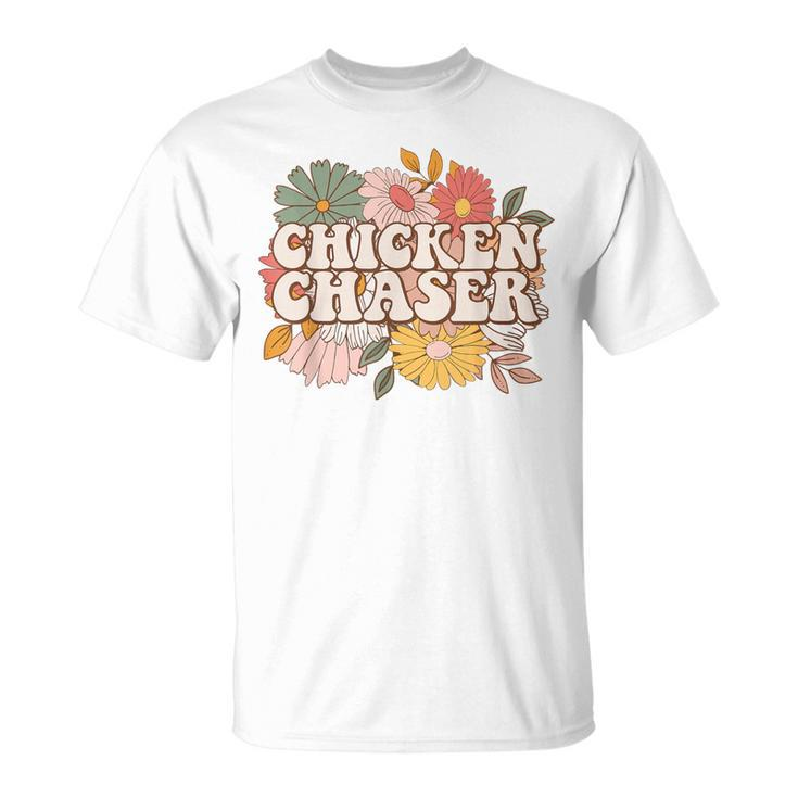 Chicken Chaser Farmer Chicken Lovers Farm Lover T-Shirt