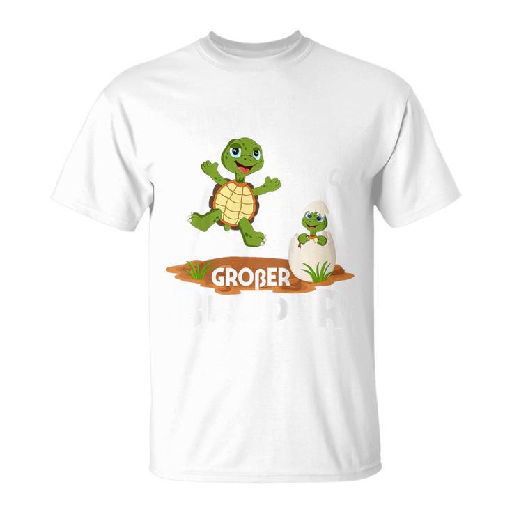 Children's Endlich Großer Bruder Sohn Geschwister Schildkrötes T-Shirt