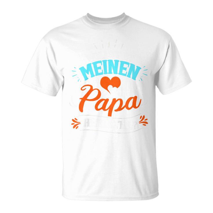 Children's Willst Du Meinen Papa Marriage Proposal T-Shirt