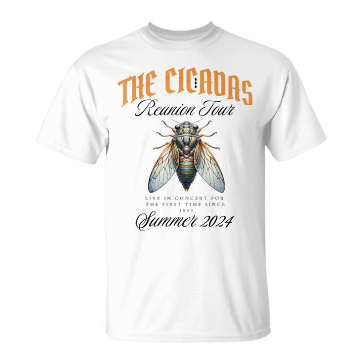 Cicada 2024 Comeback Tour Reunion Of Cicadas Women T-Shirt
