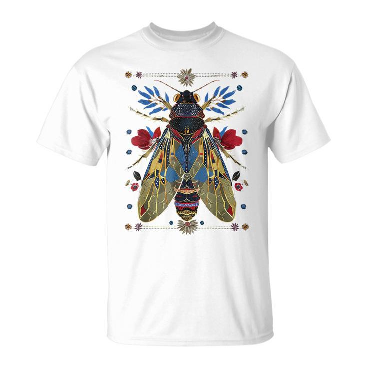 Cicada Entomology Lover Cicada Fest 2024 Broods Xix Xiii T-Shirt