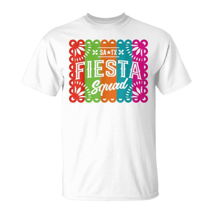 Cinco De Mayo 2024 Fiesta Squad Fiesta San Antonio Texas T-Shirt