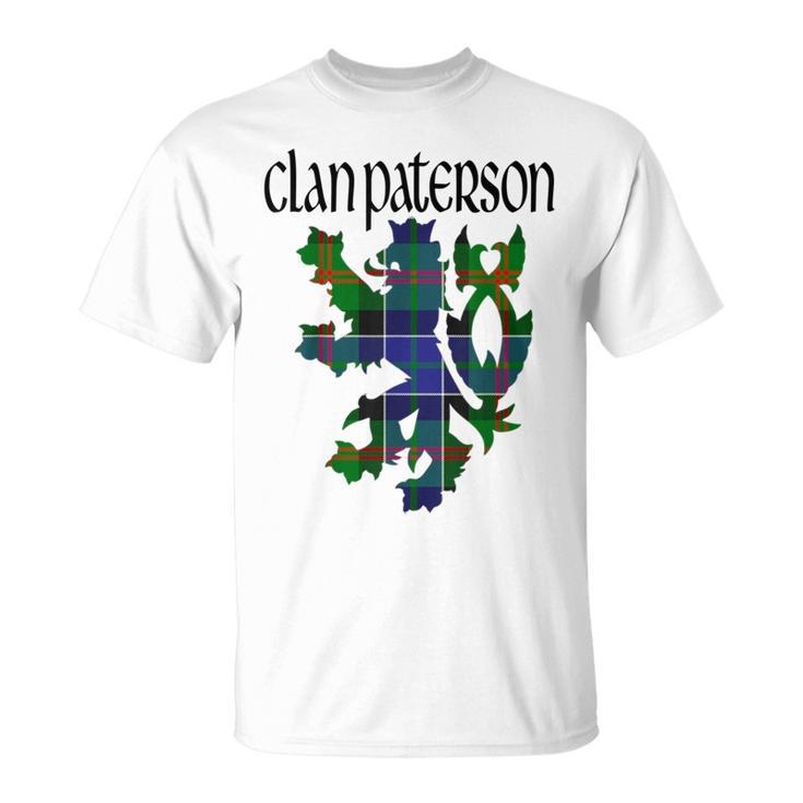 Clan Paterson Tartan Scottish Family Name Scotland Pride T-Shirt