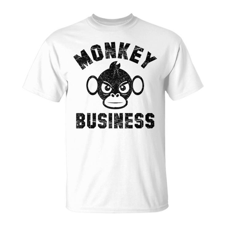 Coolest Monkey In The Jungle Business T-Shirt