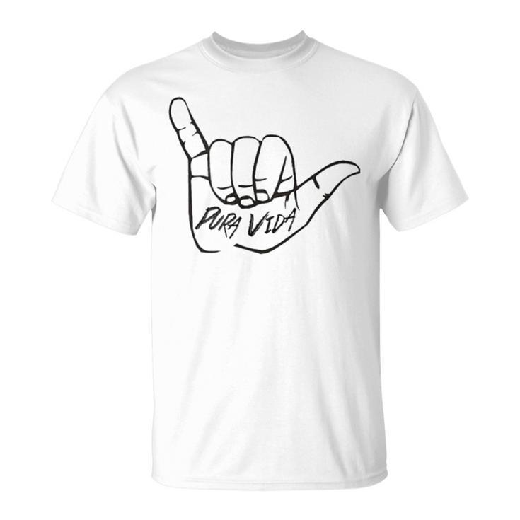 Costa Rica Puraida Hand Graphic T-Shirt