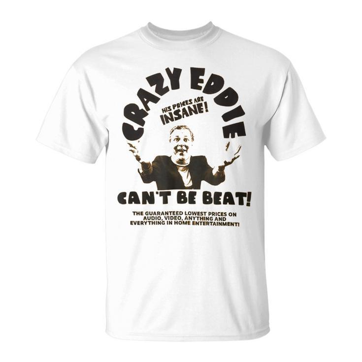 Crazy Eddie Electronics Department Store Retro Vintage T-Shirt