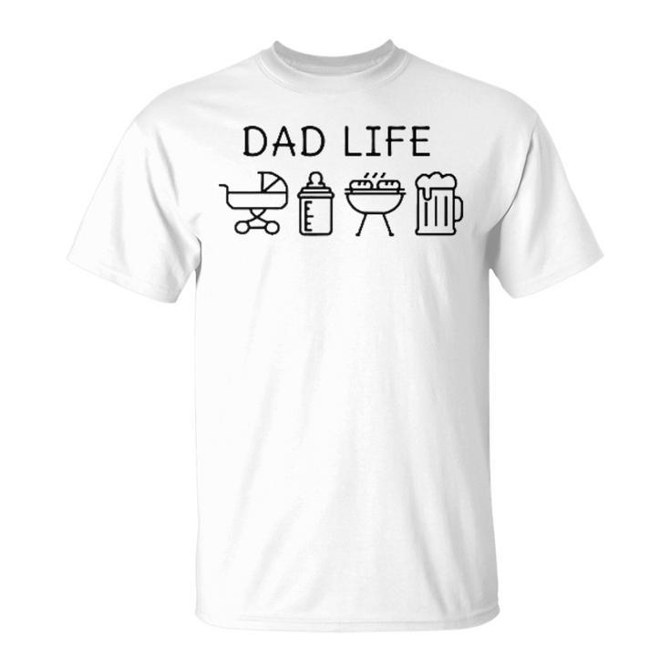 Dad Life Lustiges Herren T-Shirt mit Vater-Sprüchen