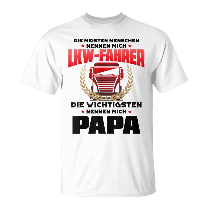 Die Wichtigsten Nennen Mich Papa Die Wichtigsten T-Shirt