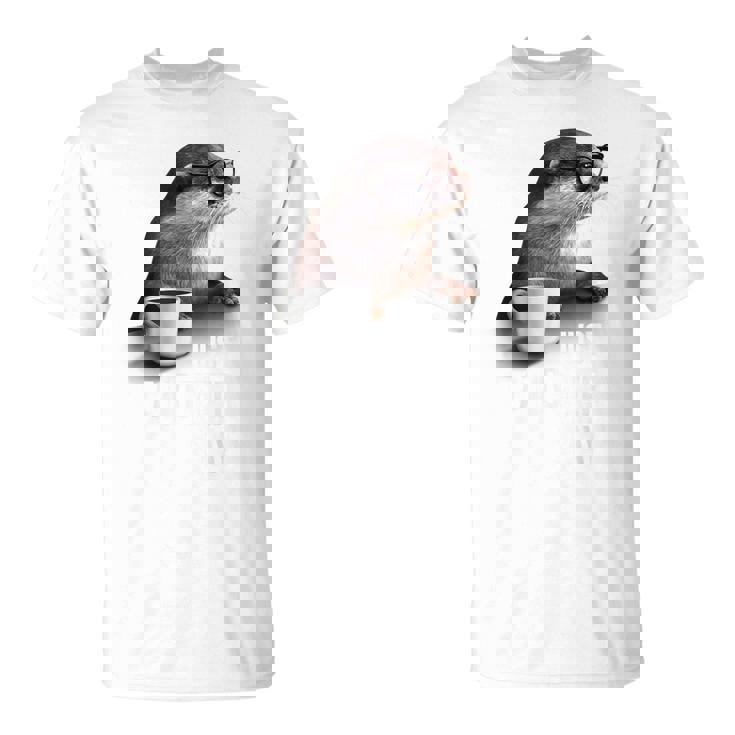 Divertida De Nutria – Día Just Anotter Para Los Amantes De La Nutria Camiseta unisex