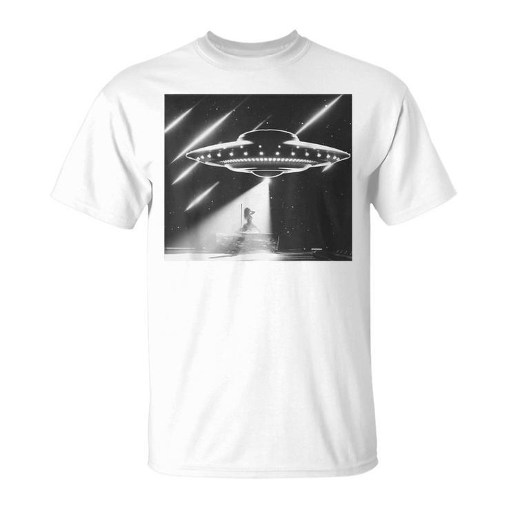 Down Ufo Bad Alien T-Shirt