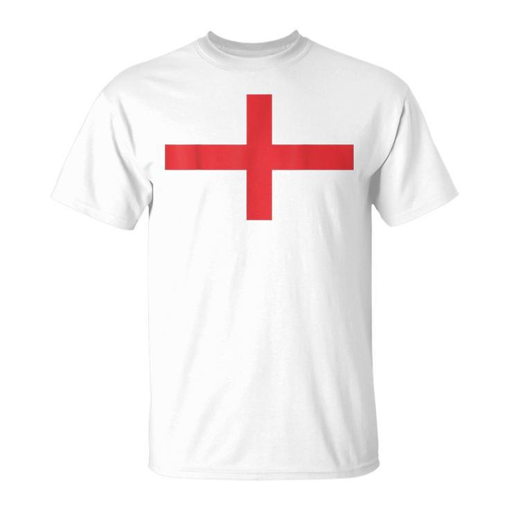 England 2021 Flag Love Soccer Football Fans Support T-Shirt
