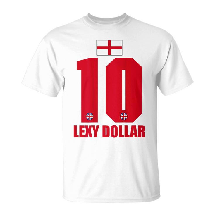 England Sauf Lexy Dollar Saufnamen T-Shirt