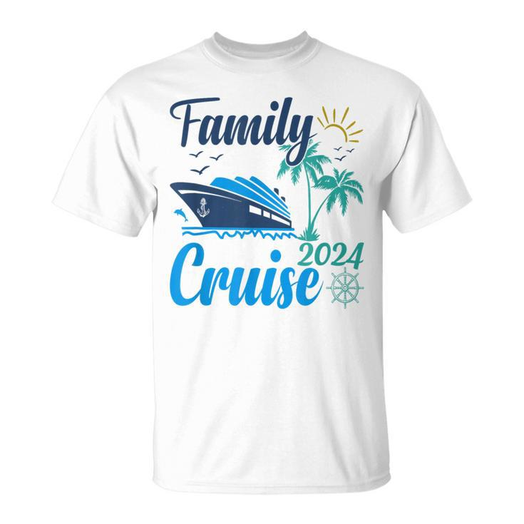 Family Cruise 2024 Summer Vacation Cruise Ship Lover T-Shirt