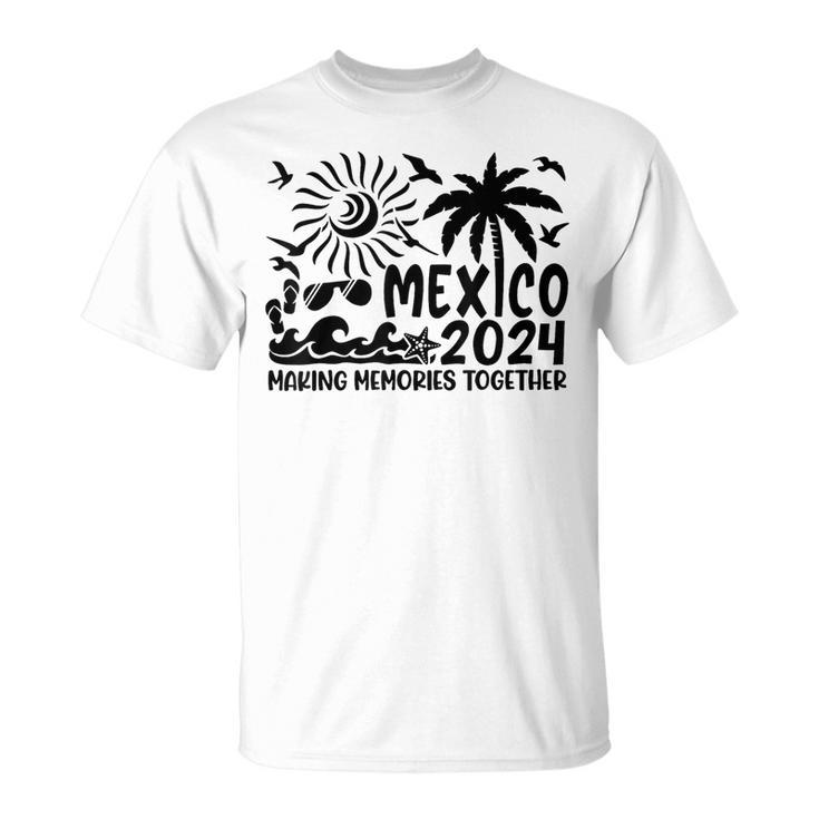 Family Mexico Vacation 2024 Summer Vacation Matching Group T-Shirt
