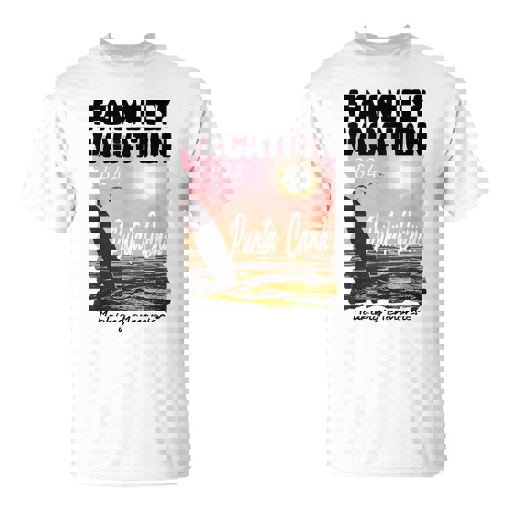 Family Vacation Punta Cana 2024 Caribbean Vacay Punta Cana T-Shirt