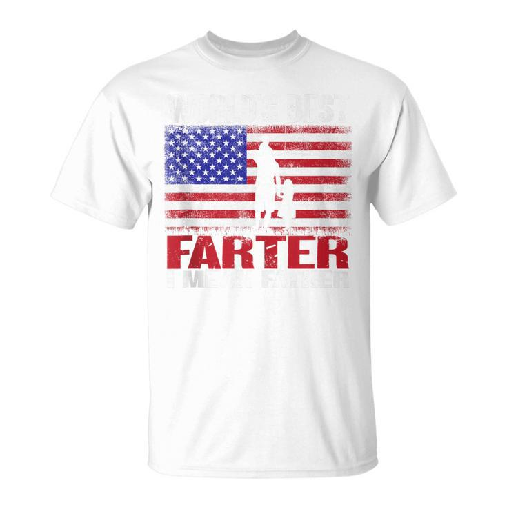 Father's Day For Dads World's Best Farter I Mean Father T-Shirt