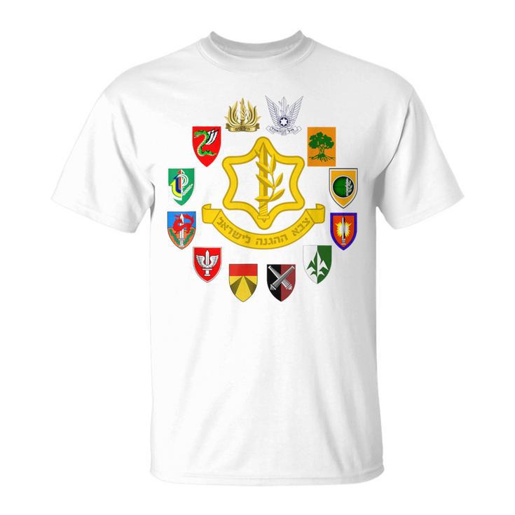 Fdi Fuerzas De Defensa Israel Ejército Israelí Unidades Militares Israelíes Camiseta unisex
