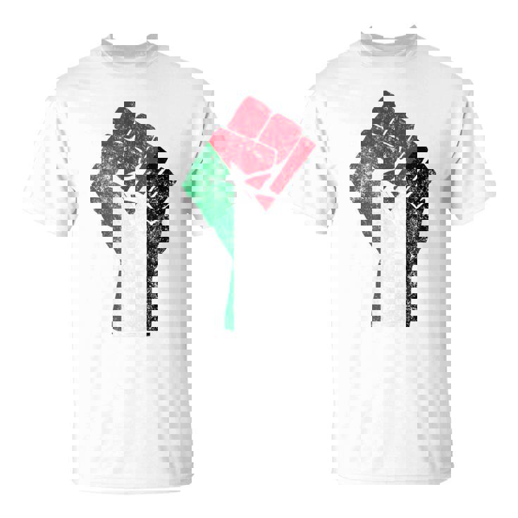 Fist Of Palestine De Palestina Sin Mangas Camiseta unisex