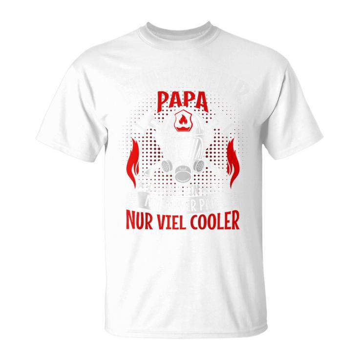 Freiwillige Feuerwehr Papa Spruchatertag Feuerwehrmann Raglan T-Shirt