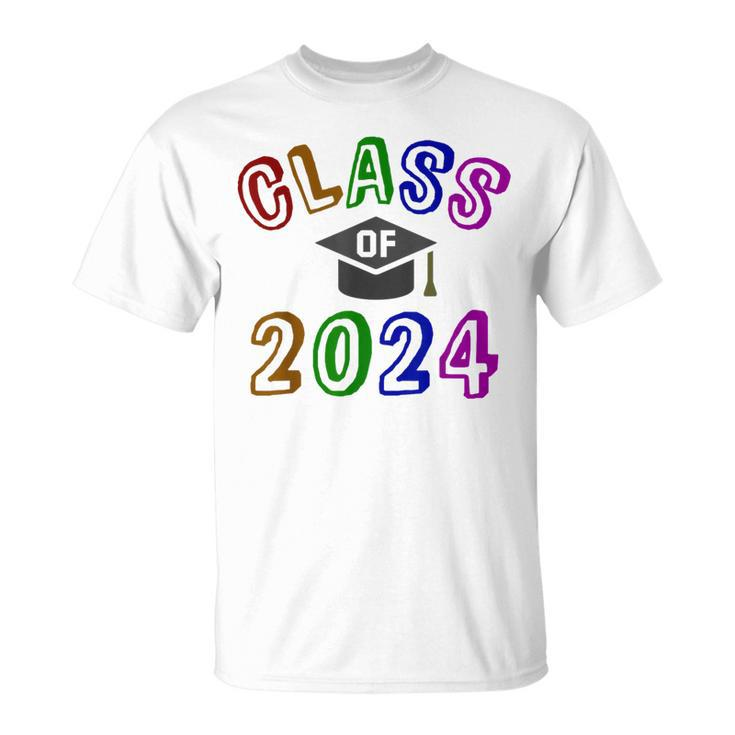 Class Of 2024 Graduation 12Th Grade Senior Last Day T-Shirt