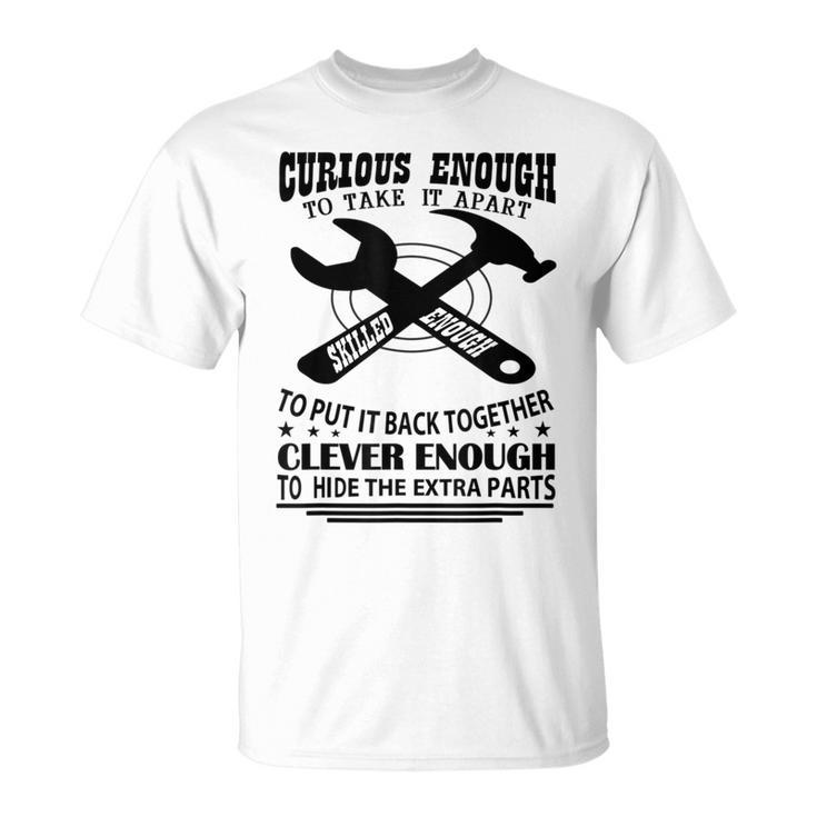 For The Mr Fixit Tool Guy Dad T-Shirt