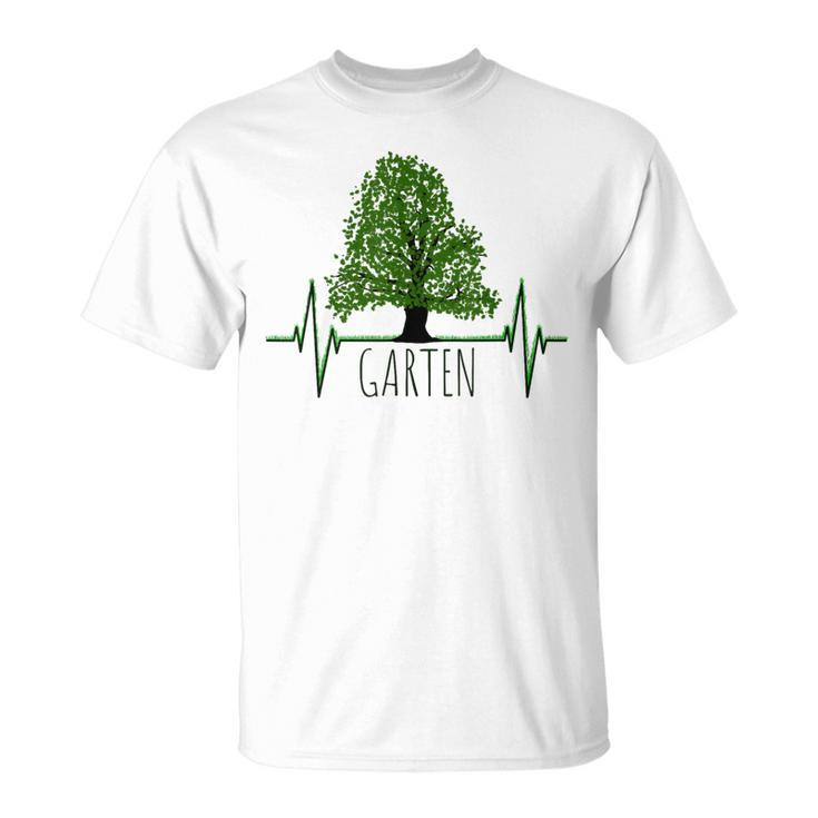Garden Gardening Gardening Tree Heartbeat T-Shirt