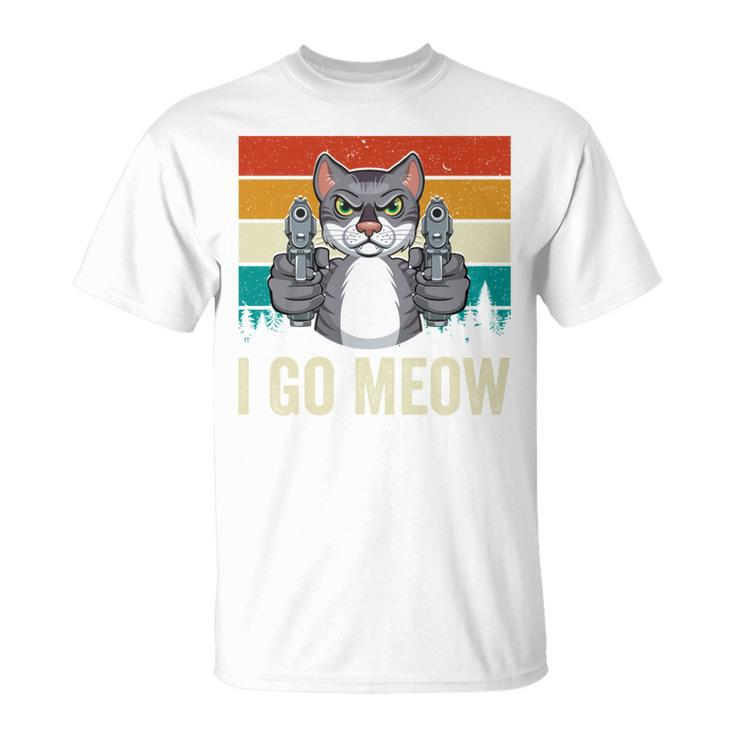 I Go Meow Singing Cat Meme Kitten Lovers Mom Women T-Shirt