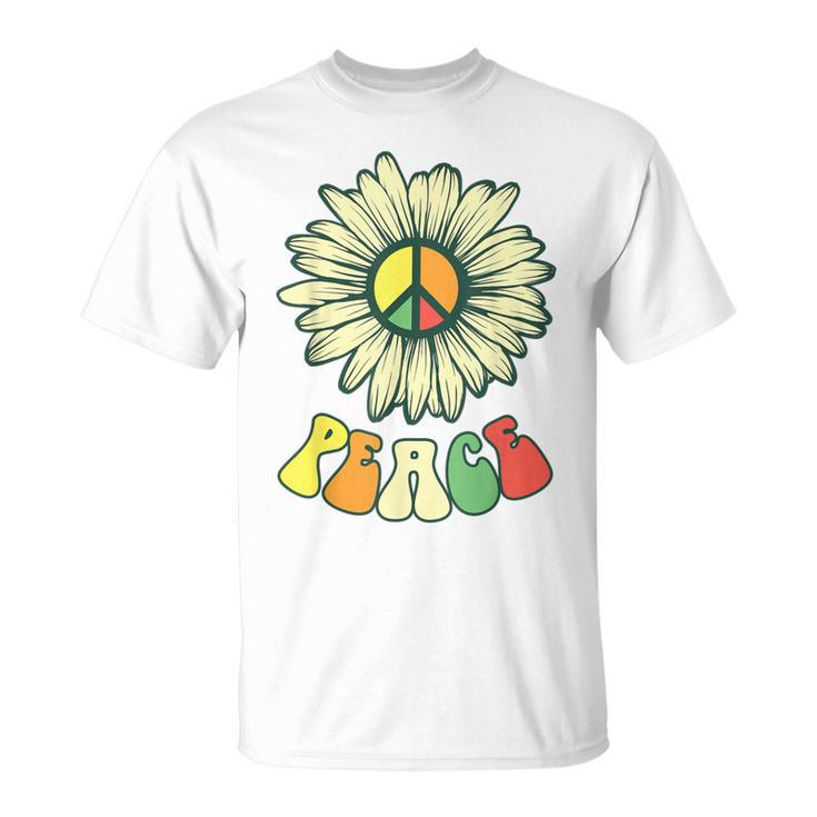 Hippie Hippies Peace Vintage Retro Costume Hippy T-Shirt