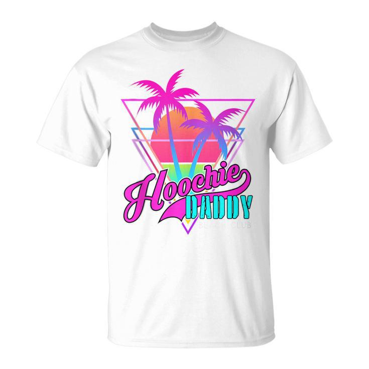 Hoochie Daddy Beach Club Retro Summer Tropical Gym & Fitness T-Shirt