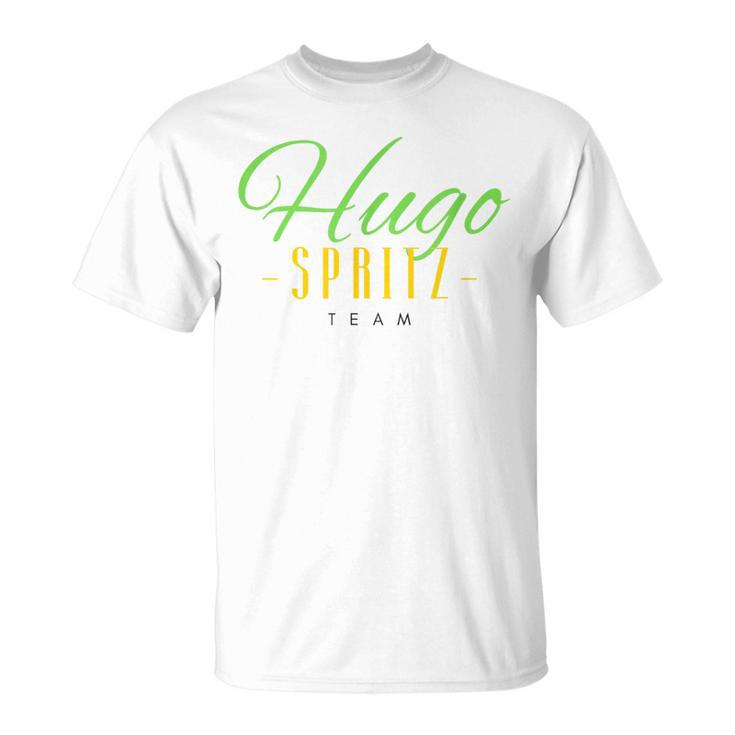 Hugo Spritz T-Shirt, Holunder Sommer Prosecco Cocktail