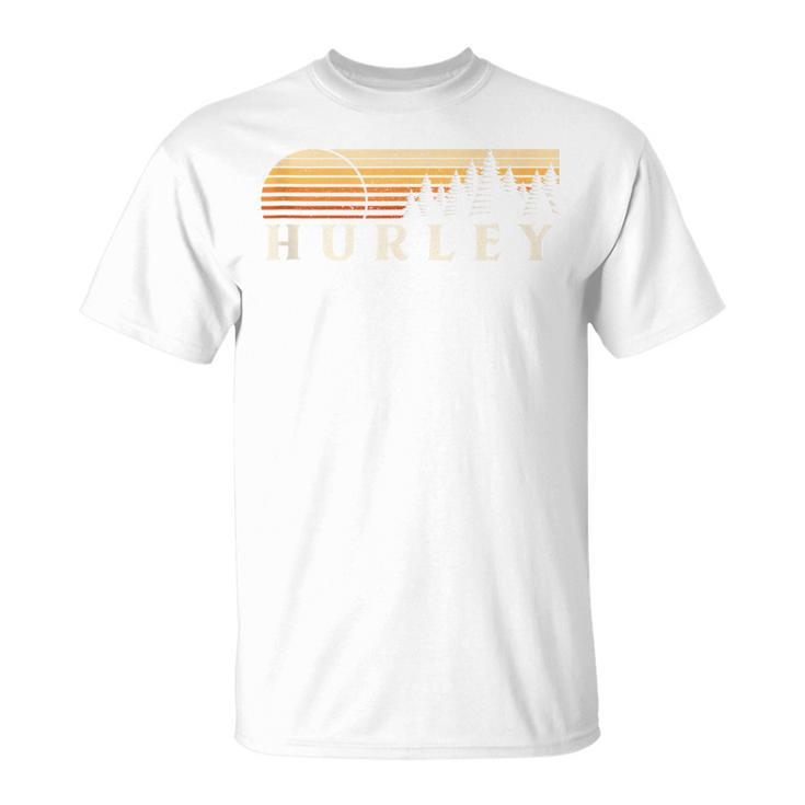 Hurley Al Vintage Evergreen Sunset Eighties Retro T-Shirt