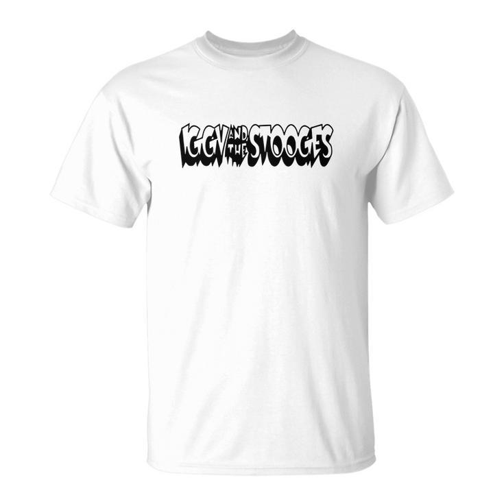 T-shirt Officiel Iggy Pop & The Stooges Profile Pic 2 - Coton 100%, Unisexe