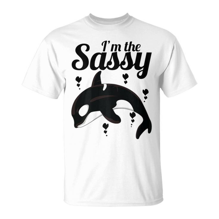 I'm The Sassy Orca & Killer Whale For Sea & Ocean Fans T-Shirt