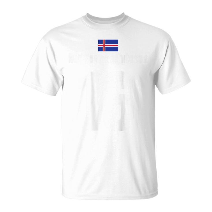 Isländische Namen Fußball Island Sauf Trikot Mallorca T-Shirt