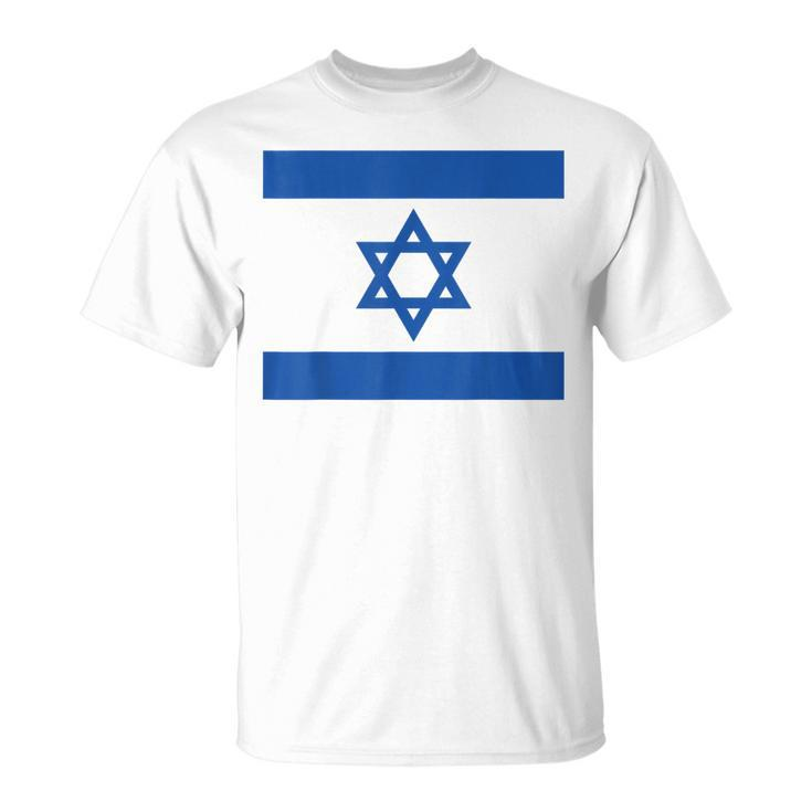 Israeli Flag Jewish Star Of David Stand With Israel T-Shirt