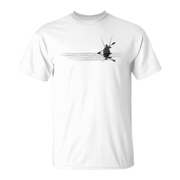 Kayak Fishing For Kayak Angler Kayaking Fisherman Graphic T-Shirt