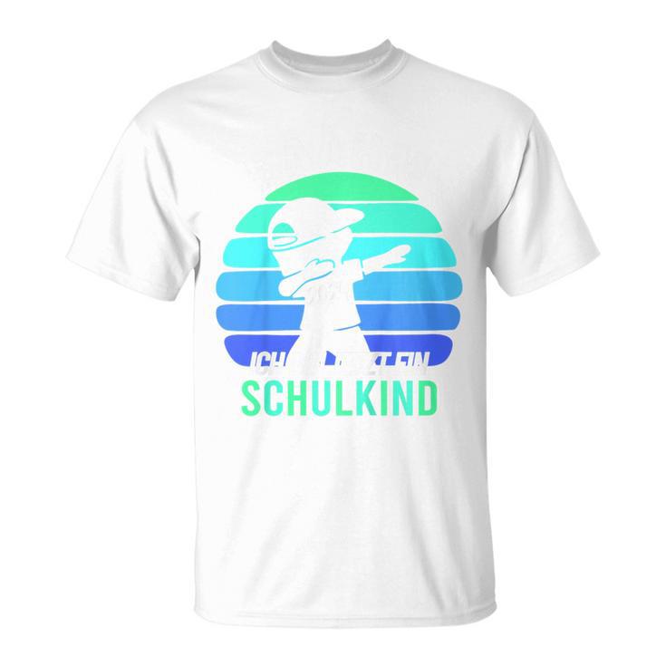 Kinder Bäähm Schulkind 2024 Einschulung Schulanfang Schule T-Shirt